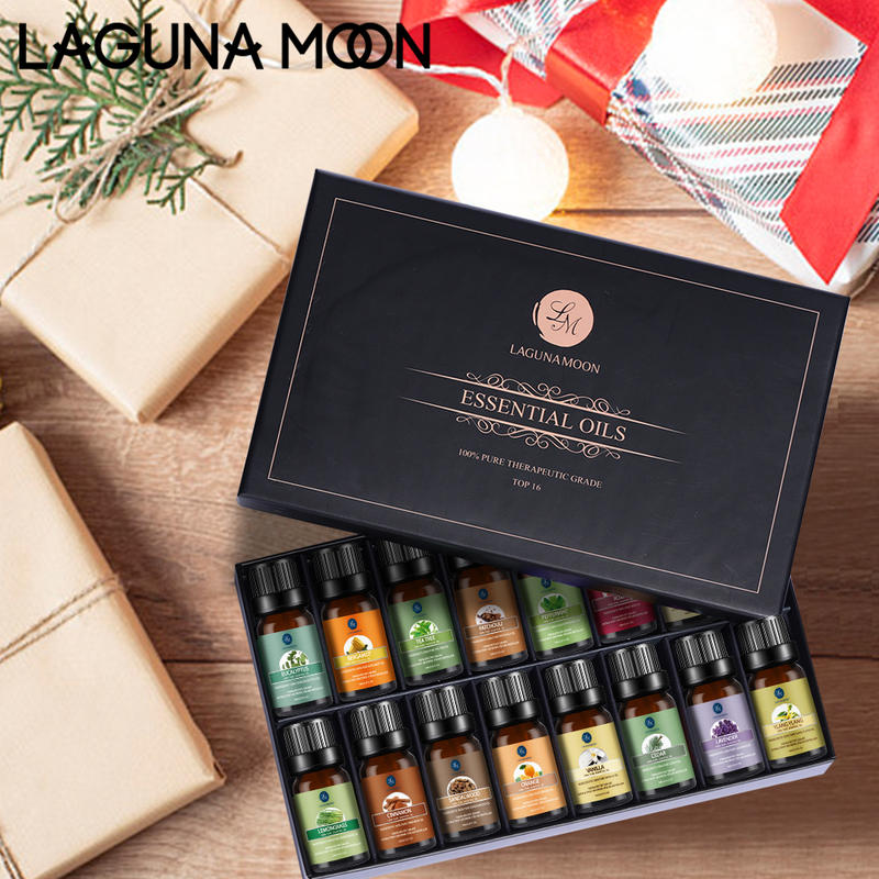 LAGUNAMOON  Pure Organic Essential Oils Set