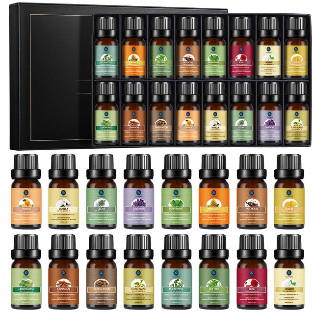 LAGUNAMOON  Pure Organic Essential Oils Set