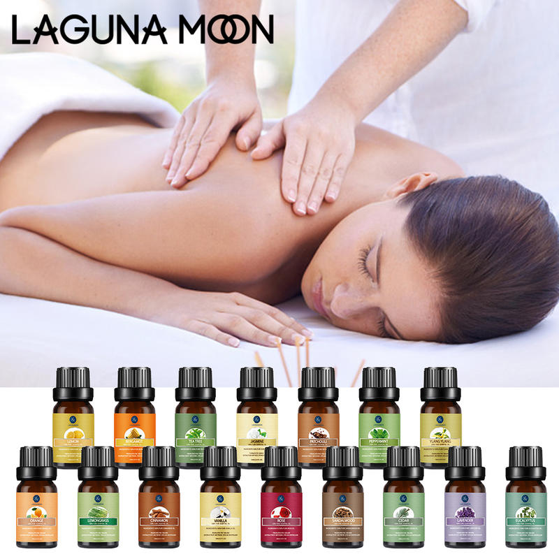 LAGUNAMOON  Pure Organic Essential Oils Set