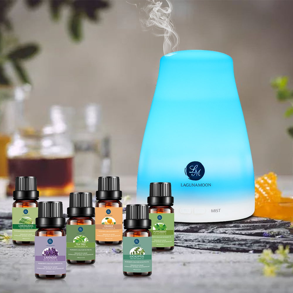 Lagunamoon Pure Essential Oils 10ML 6pcs