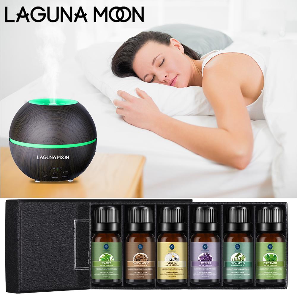 Lagunamoon Pure Essential Oils 10ML 6pcs